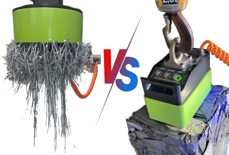 Differenze tra elettromagneti e magneti elettropermanenti.