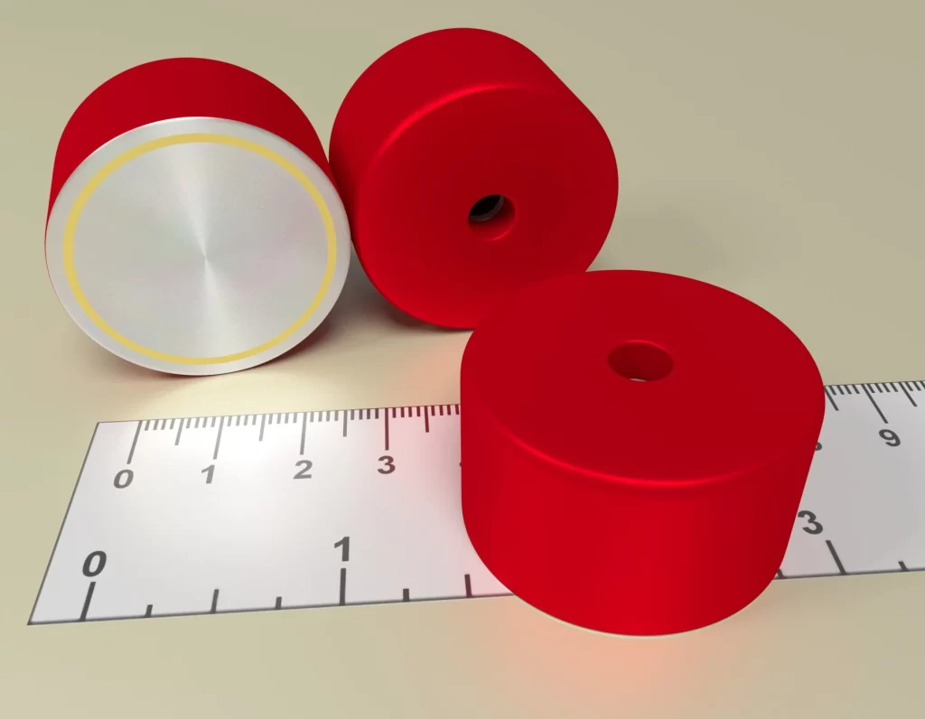 Haftmagnet HM 35 x 20 - Alnico Dauermagnet mit Gewindetyp M6
