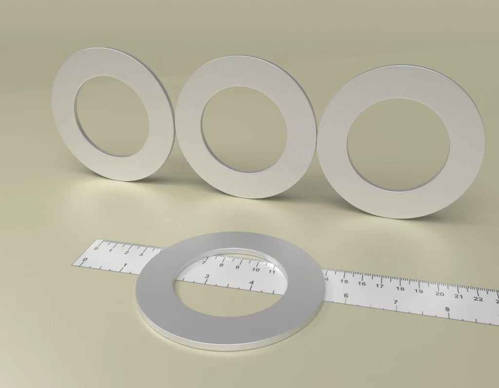 Neodymium Ring Magnet D101 x 60 x 4 / N42 - NdFeB