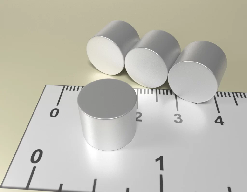Neodym Zylinder Dauermagnet D12 x 10 / N38 - NdFeB