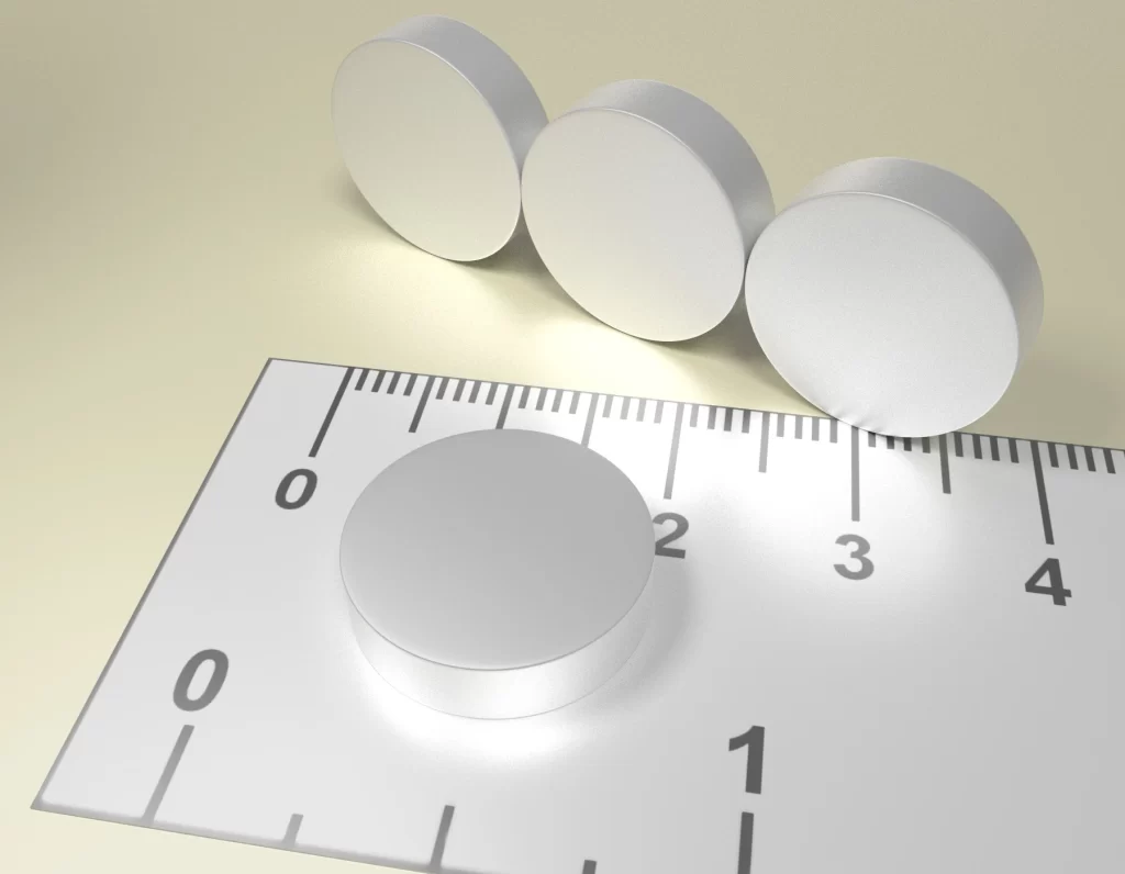 Neodymium Disc Magnet D15 x 4 / N38 - NdFeB