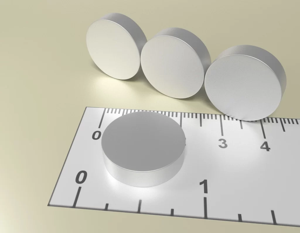 Neodym Zylinder Dauermagnet D18 x 10 / N38 - NdFeB