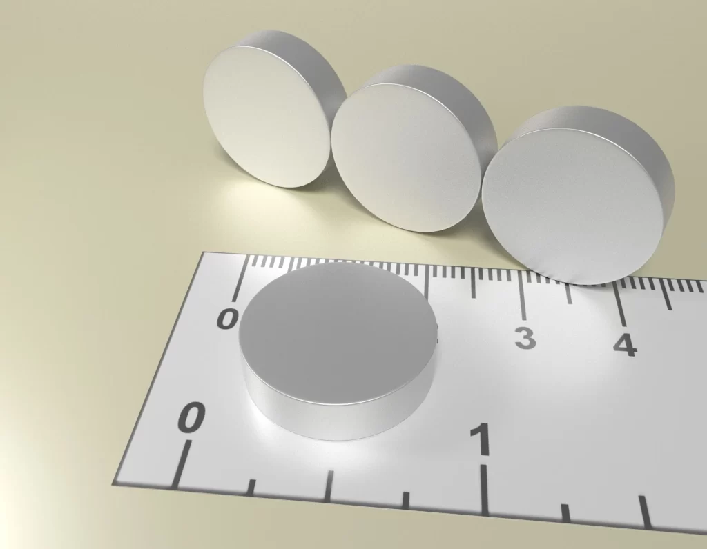 Neodym Zylinder Dauermagnet D18 x 5 / N38 - NdFeB