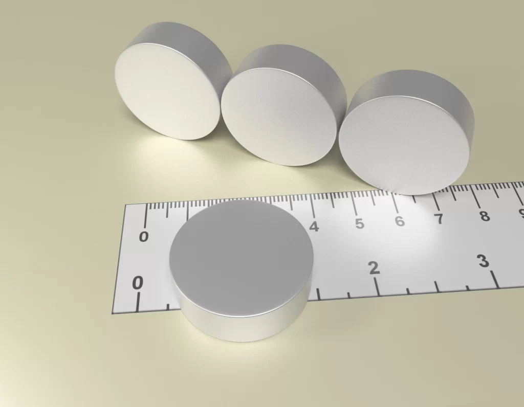 Neodym Zylinder Dauermagnet D29 x 10 / N38 - NdFeB