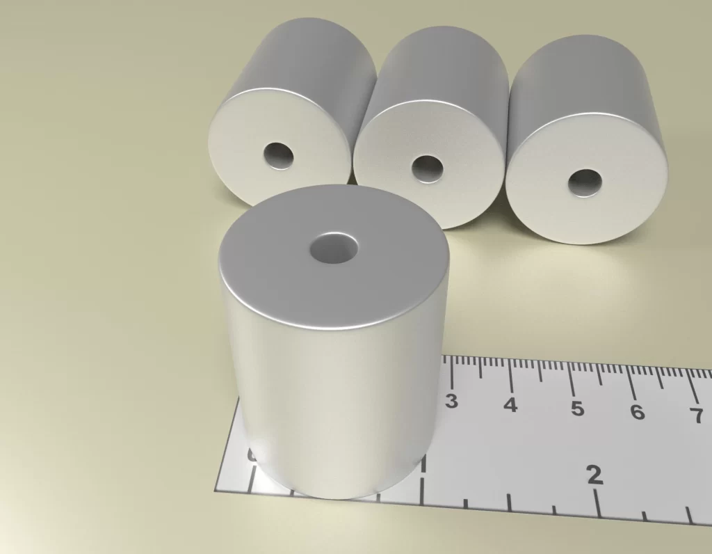 Neodymium Ring Magnet D30 x d6 x 35 / N38 - NdFeB