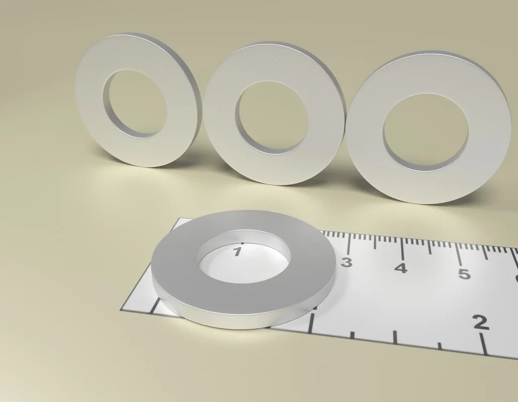 Neodym Ring Dauermagnet D32 x d16 x 3 / N38 - NdFeB