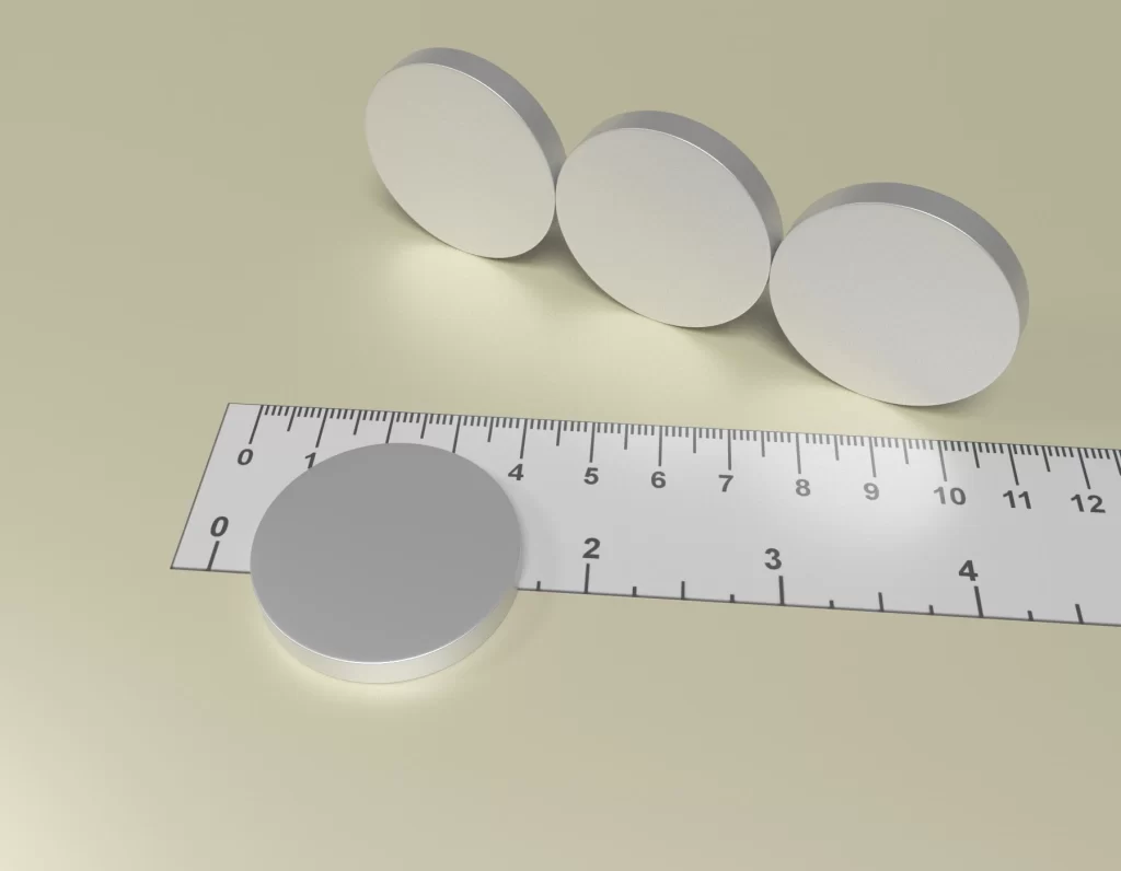 Neodym Zylinder Dauermagnet D35 x 5 / N38 - NdFeB