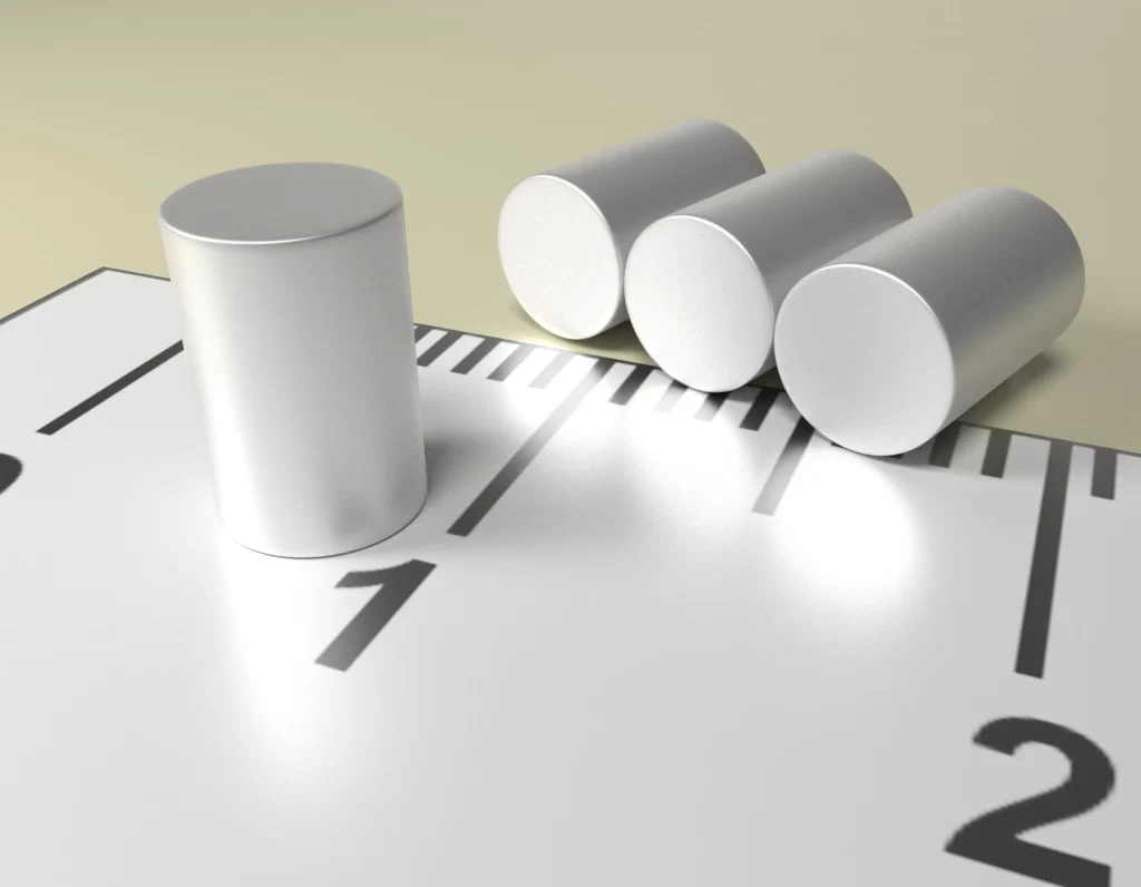 Neodymium Disc Magnet D4 x 6 / N35 - NdFeB