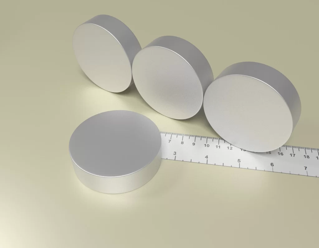 Neodym Zylinder Dauermagnet D70 x 20 / N38 - NdFeB
