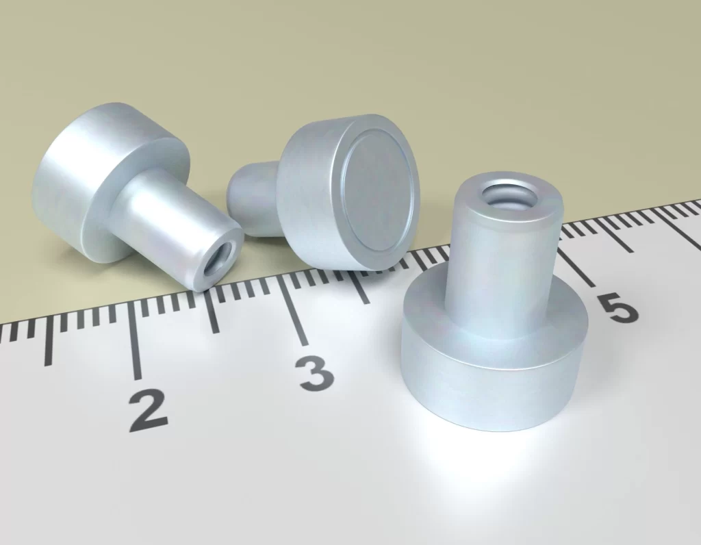 Holding POT HM 10x 4.5 Neodym magnet with threaded-bush M3 Total Height 11.5
