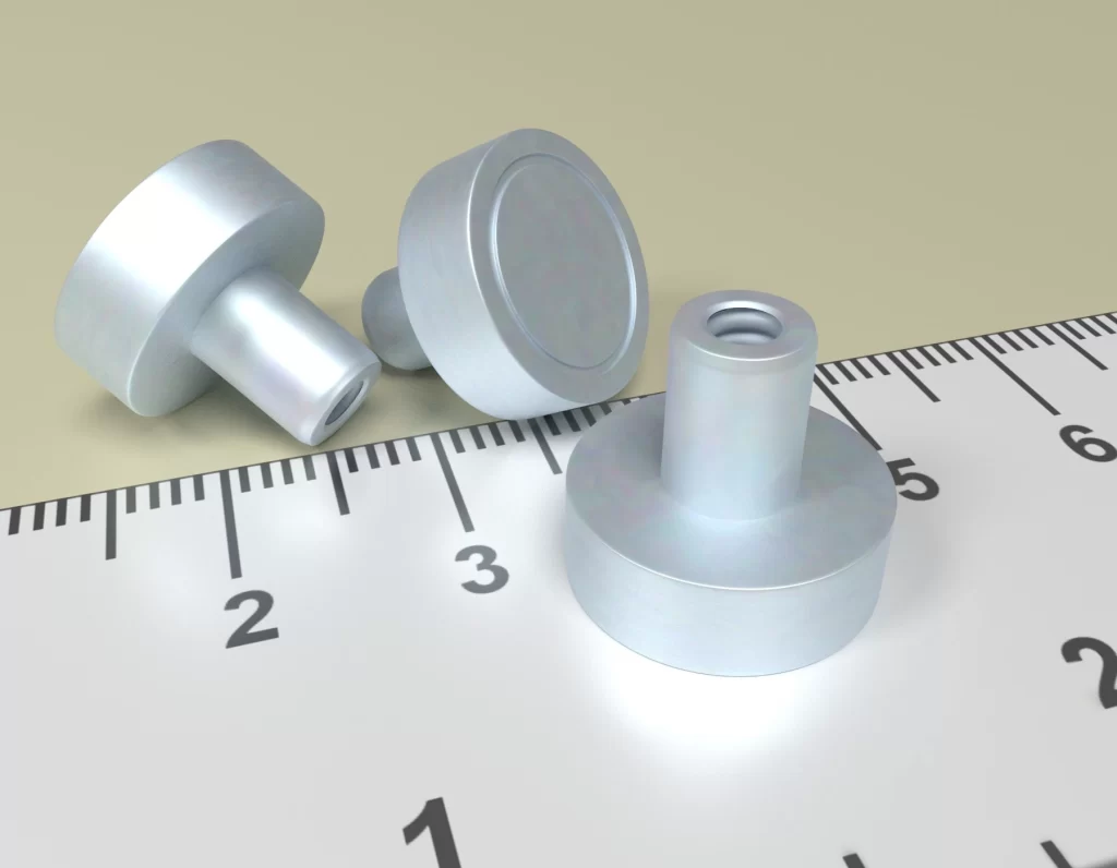 Holding POT HM 13x 4.5 Neodym magnet with threaded-bush M3 Total Height 11.5