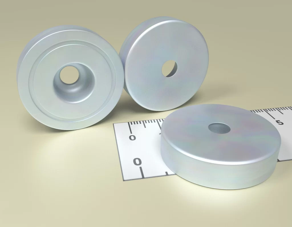Neodym Holding Pot HM 32 x 11,5 x 6 x 8 with with cilidrical hole