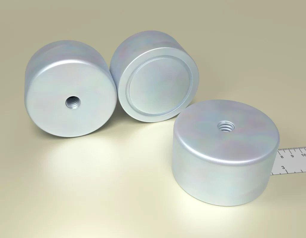 Neodym Holding Pot HM 80 x 45 / M12 with Thread type M12