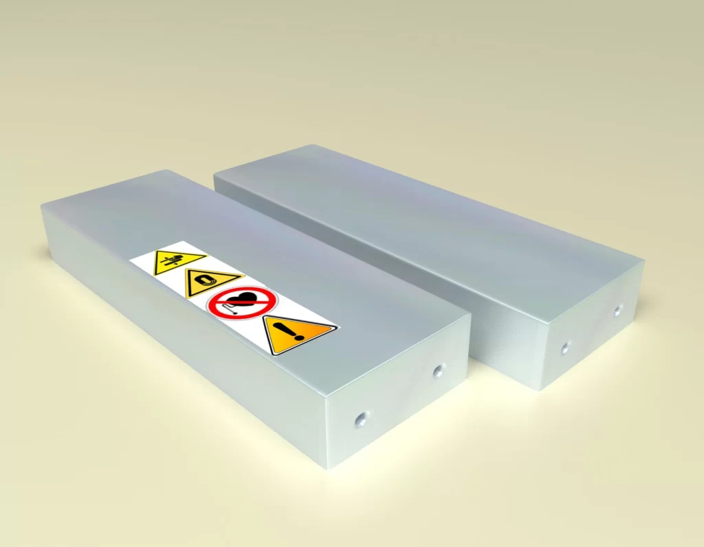 Magnetic beam for iron separation  MB (waterproof) 450x120x60 / N