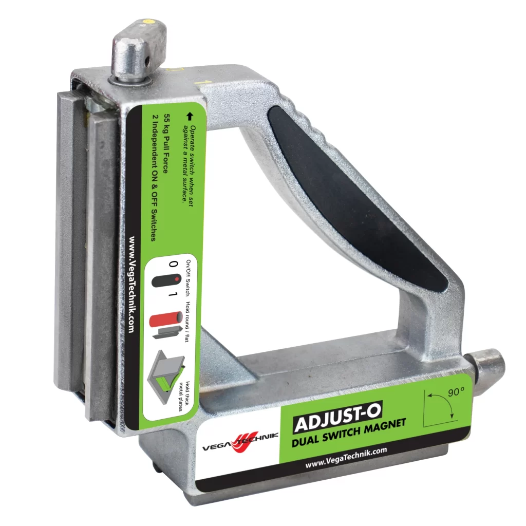 Squadra Magnetica MS2-80 ADJUST-O con doppia attivazione