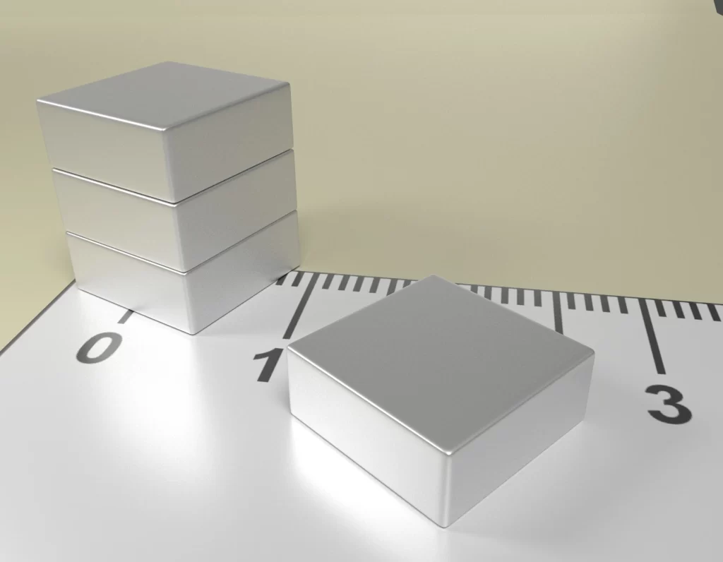 Neodym Quader Dauermagnet 10 x 10 x 4 / N38 - NdFeB