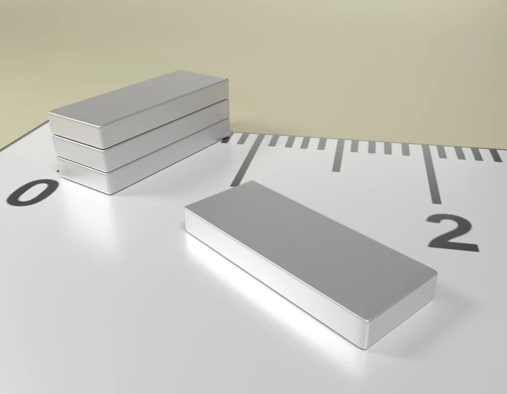 Neodymium Block Magnet 10 X 4 X 1,2 / N38 - NdFeB