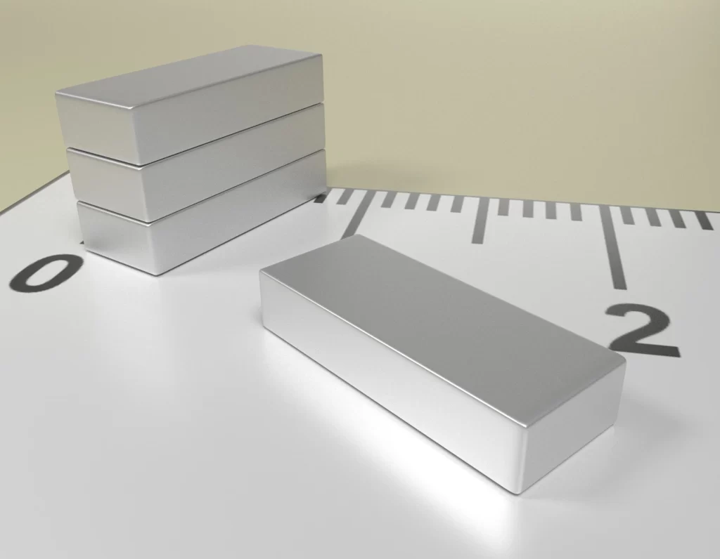 Neodymium Block Magnet 10 x 4 x 2 / N38 - NdFeB