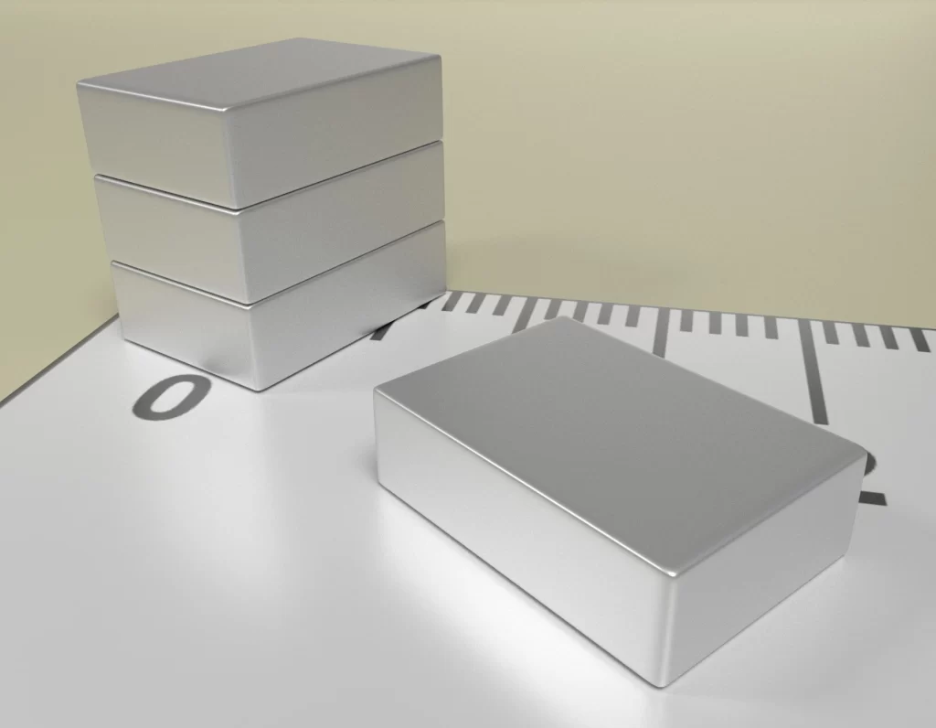 Magnete al Neodimio a Blocco 10 x 7 x 2 / N38 - NdFeB
