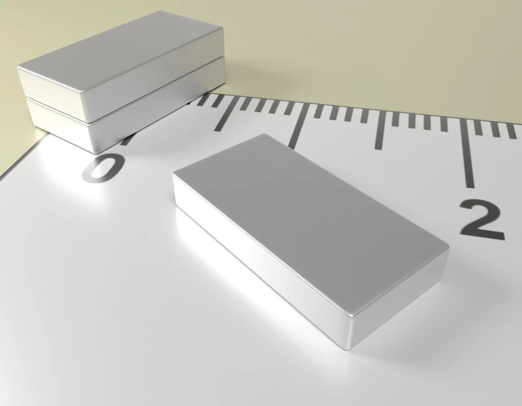 Neodymium Block Magnet 12 x 5 x 2 / N38SH - NdFeB