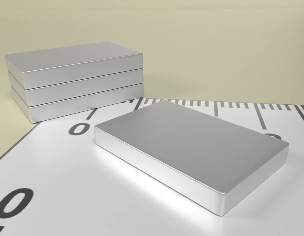 Neodym Quader Dauermagnet 15 x 10 x 2 / N38 - NdFeB