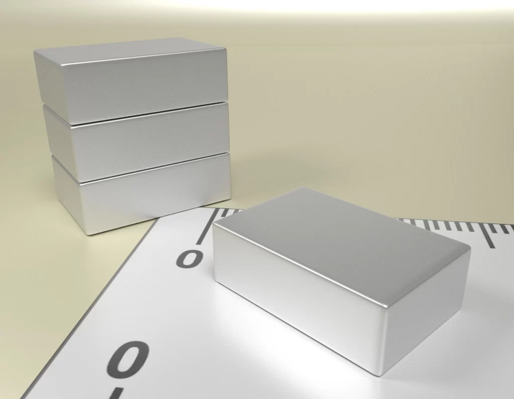 Neodym Quader Dauermagnet 15 x 10 x 5 / N38 - NdFeB