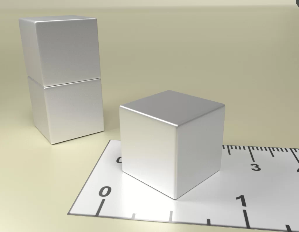 Neodymium Block Magnet 15 x 15 x 15 / N42 - NdFeB