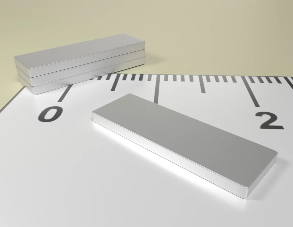 Neodymium Block Magnet 15 x 5 x 1 / N38 - NdFeB