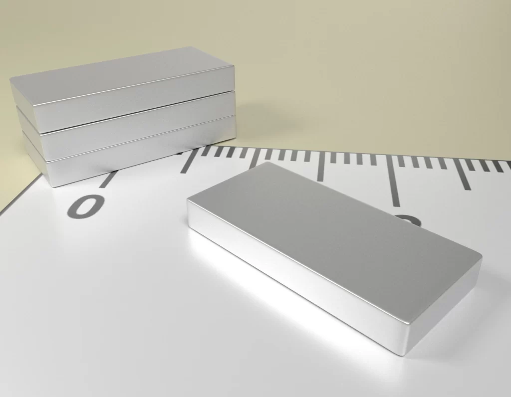 Neodym Quader Dauermagnet 15 x 7 x 2 / N38SH - NdFeB