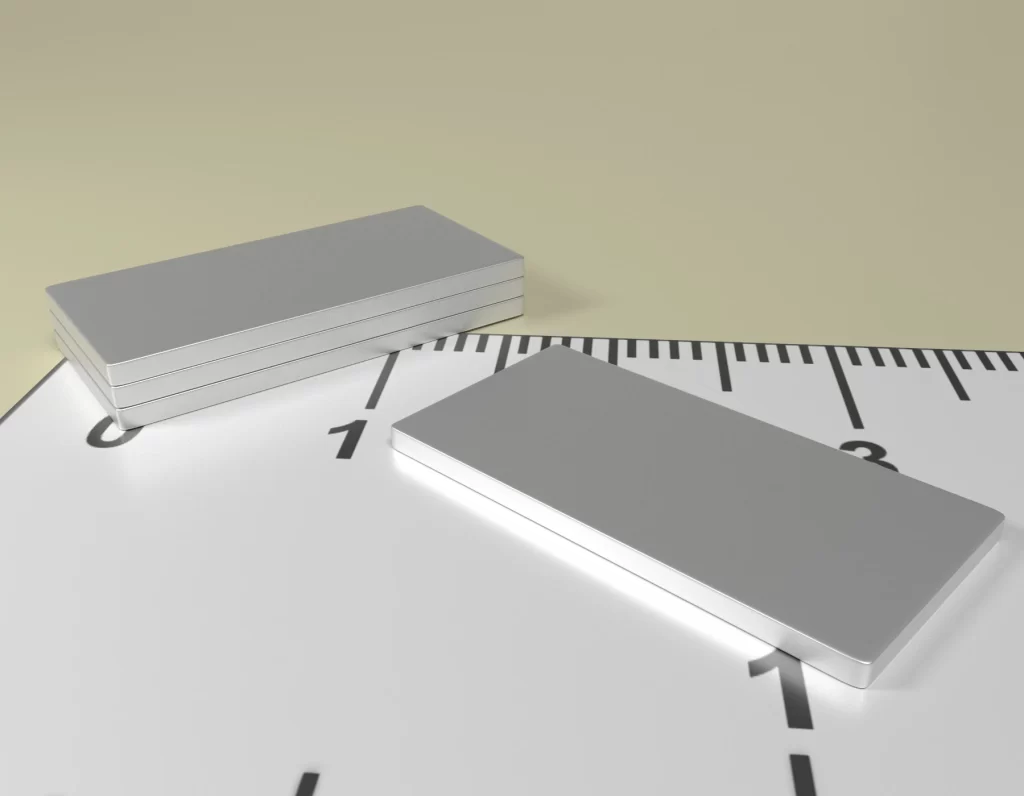 Neodymium Block Magnet 20 x 10 x 1 / N38 - NdFeB