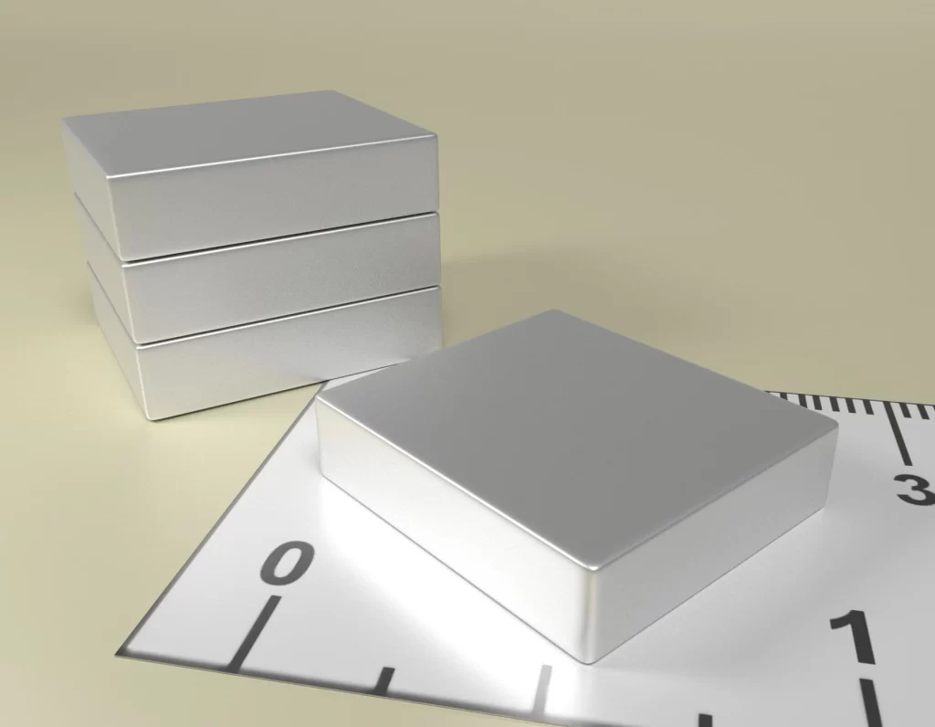 Neodym Quader Dauermagnet 20 x 18 x 5 / N38 - NdFeB