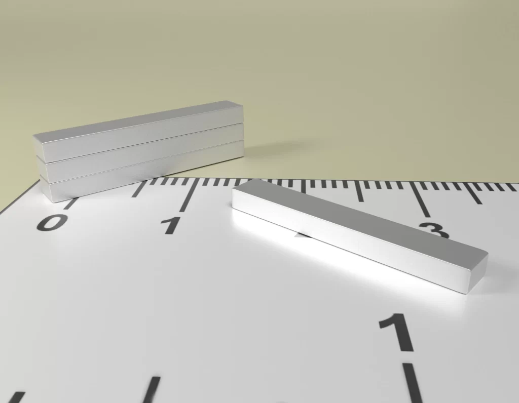 Magnete al Neodimio a Blocco 20 x 3 x 2 / N38SH - NdFeB