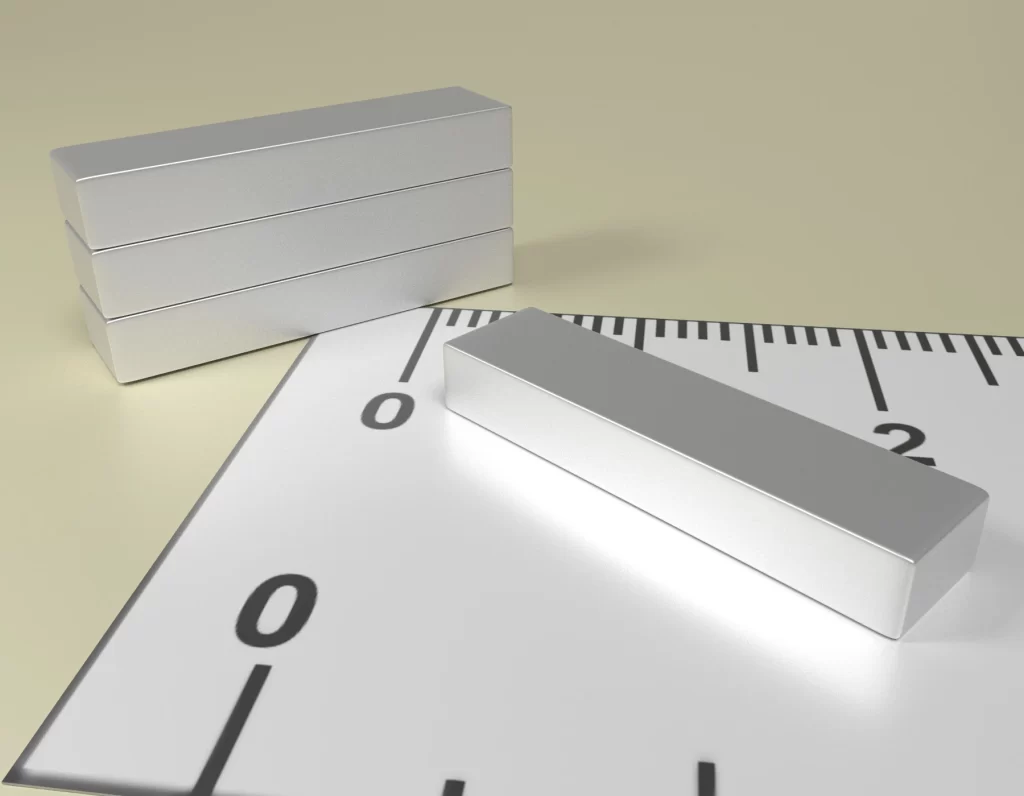 Neodymium Block Magnet 20 x 5 x 3 / N38 - NdFeB