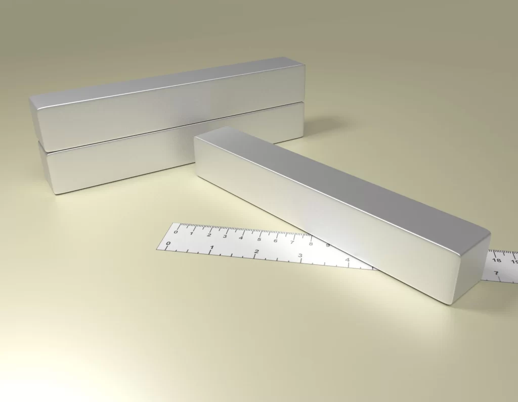 Neodymium Block Magnet 200 x 30 x 30 / N38 - NdFeB