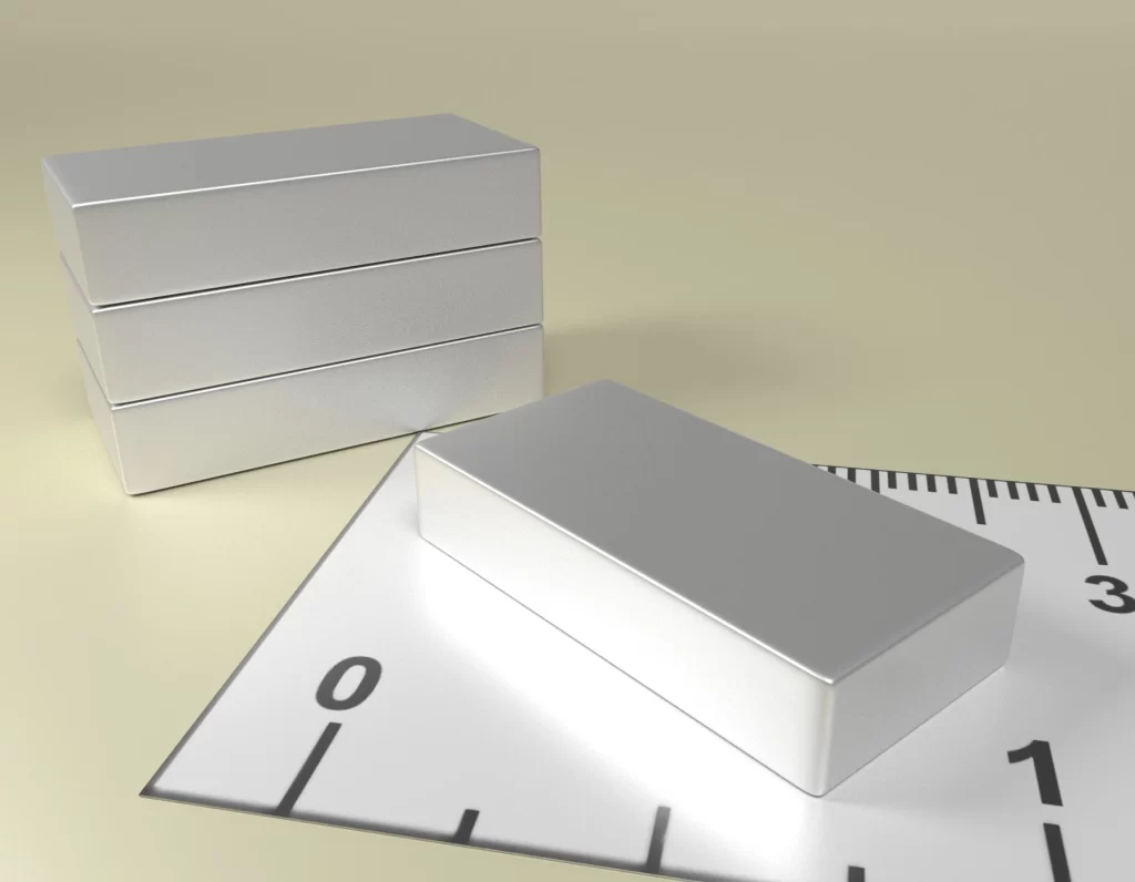 Neodymium Block Magnet 24 x 12 x 5 / N45 - NdFeB