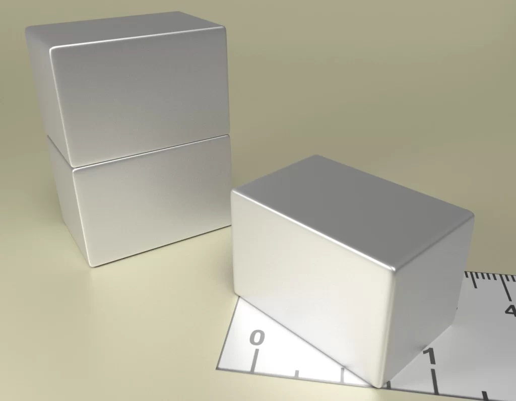 Neodymium Block Magnet 30 x 20 x 20 / N35H - NdFeB