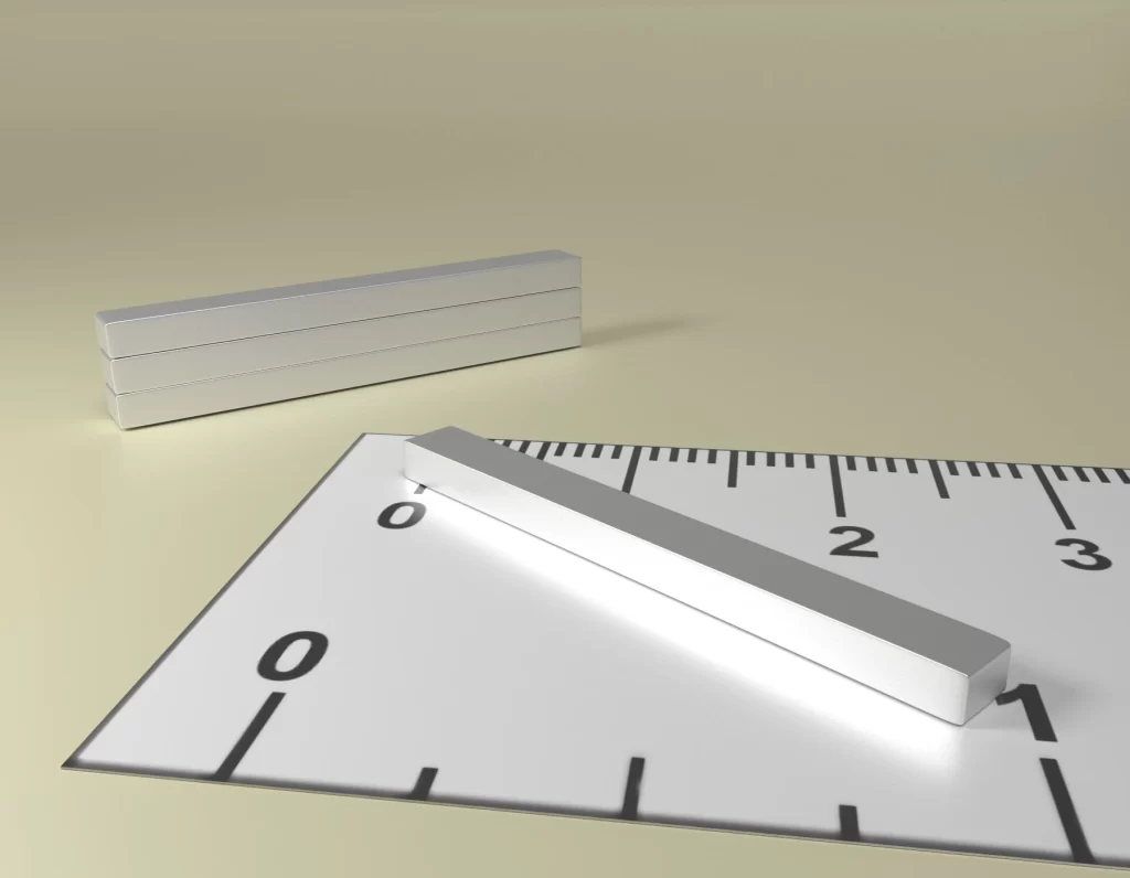 Neodym Quader Dauermagnet 30 x 3 x 2 / N38 - NdFeB