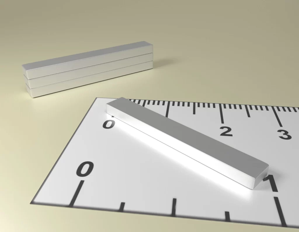 Neodym Quader Dauermagnet 30 x 4 x 2 / N38 - NdFeB
