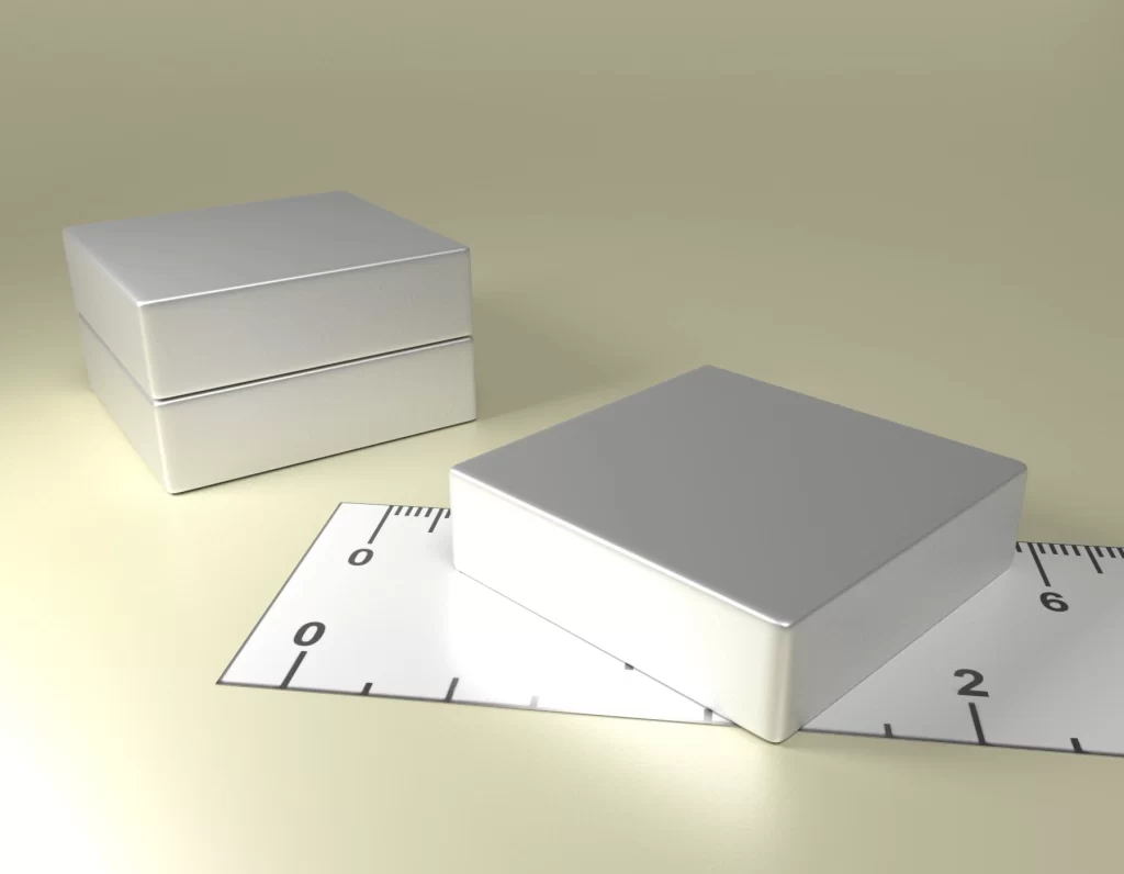 Neodymium Block Magnet 35 x 35 x 10 / N38 - NdFeB