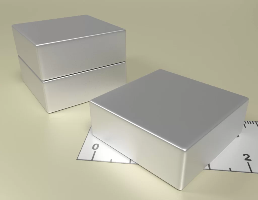 Neodymium Block Magnet 40 x 40 x 15 / N35 - NdFeB