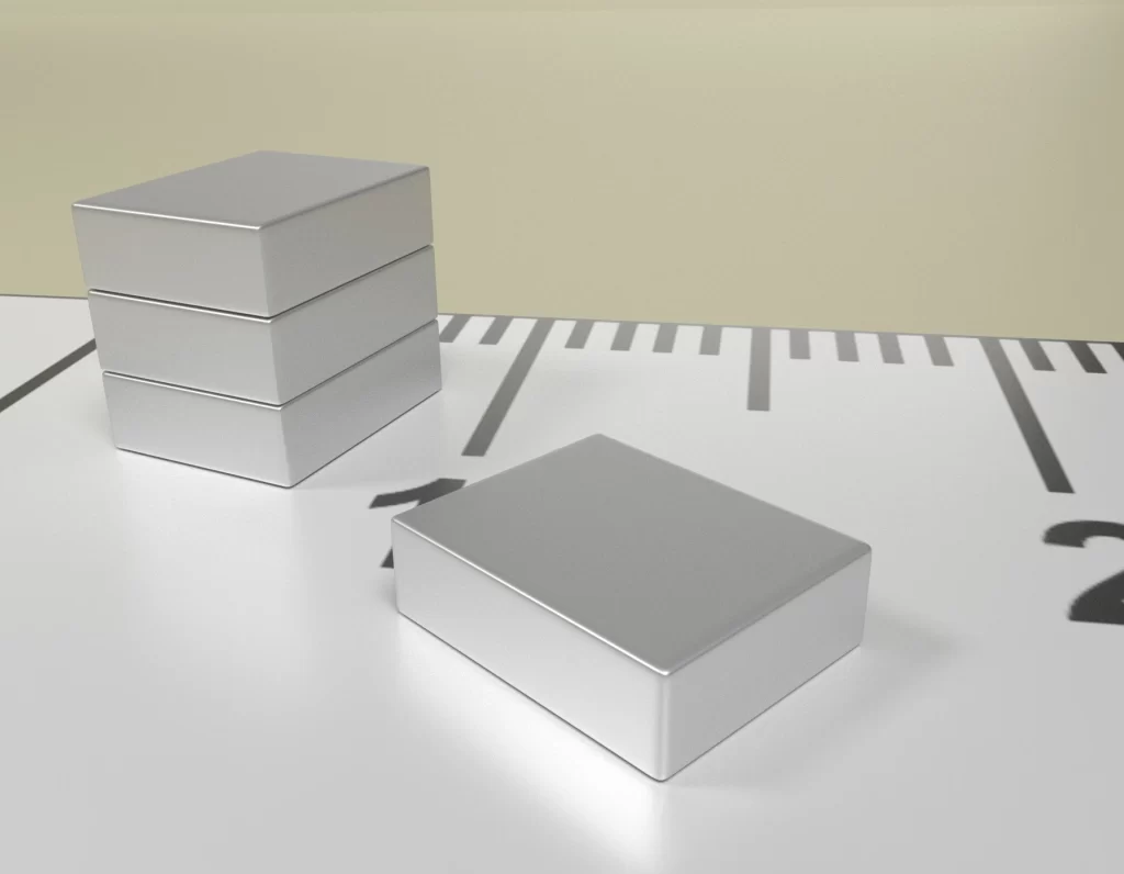 Neodymium Block Magnet 5 x 4 x 2 / N38 - NdFeB