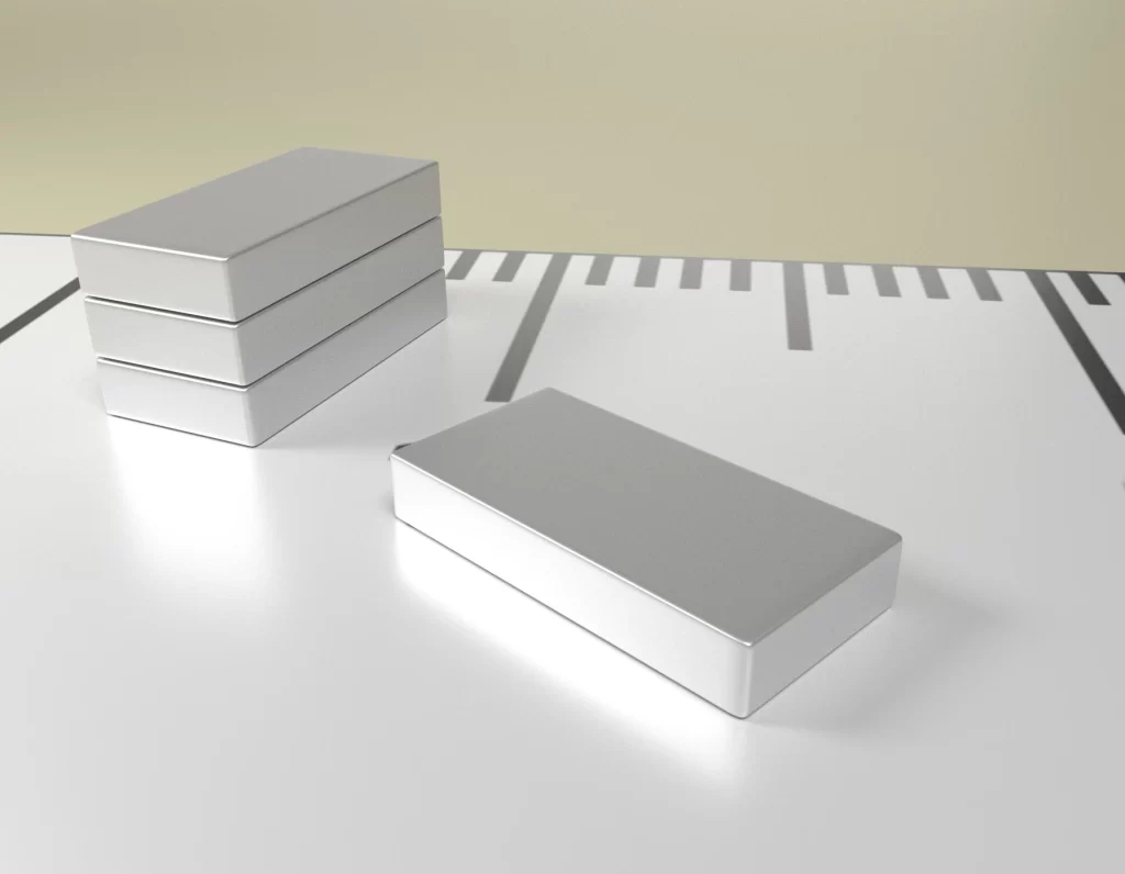 Neodymium Block Magnet 6 x 4 x 1,5 / N38SH - NdFeB