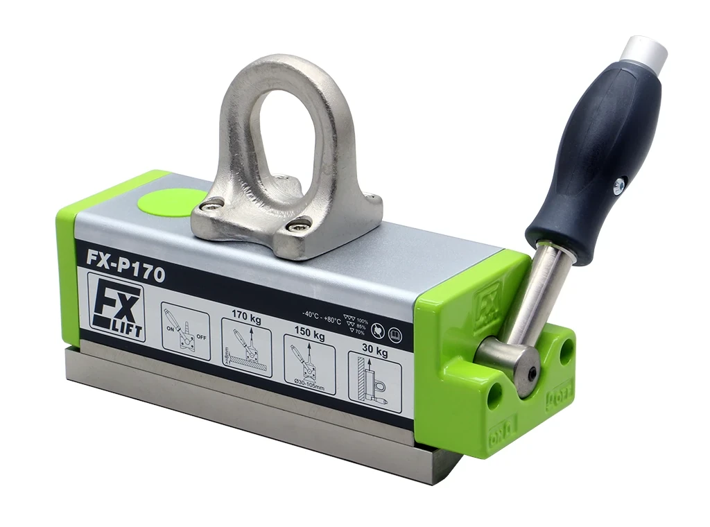 Permanent Magnetic Lifter for thin plates, tubes and rods FX-P170